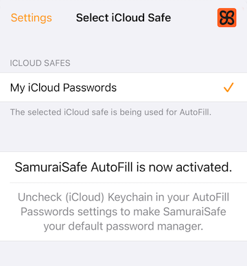 Select Autofill Safe